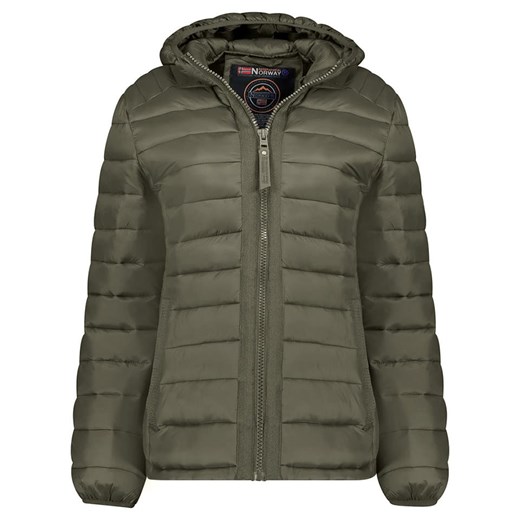 Geographical Norway Kurtka pikowana &quot;Carlitilimo&quot; w kolorze khaki ze sklepu Limango Polska w kategorii Kurtki damskie - zdjęcie 187222166