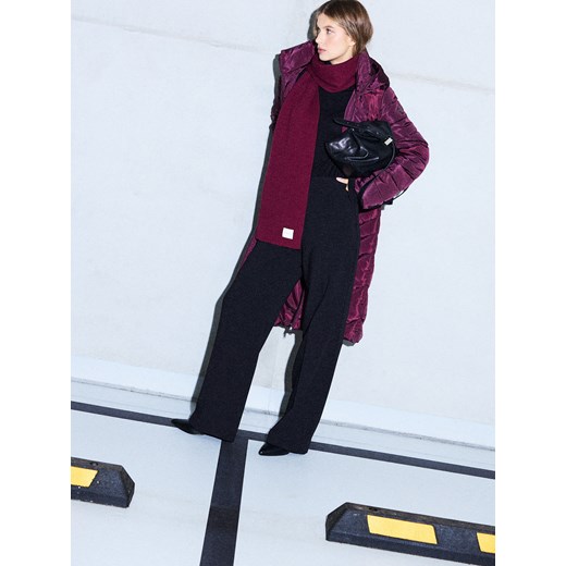 Mohito - Bordowy szalik - kasztanowy ze sklepu Mohito w kategorii Szaliki i chusty damskie - zdjęcie 187222438
