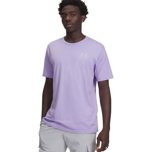 Koszulka męska Sportstyle Left Chest Logo Under Armour ze sklepu SPORT-SHOP.pl w kategorii T-shirty męskie - zdjęcie 187223428