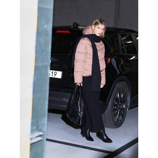 Mohito - Pikowana kurtka - brązowy ze sklepu Mohito w kategorii Kurtki damskie - zdjęcie 187223808