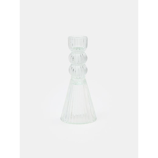 Sinsay - Szklany świecznik - clear Sinsay One Size Sinsay