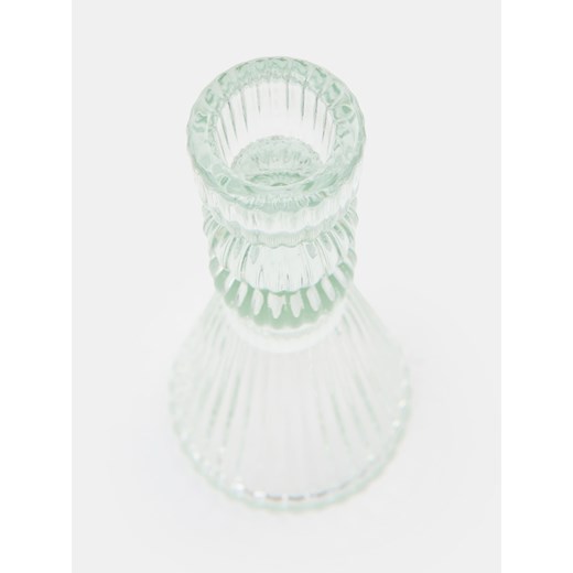 Sinsay - Szklany świecznik - clear Sinsay One Size Sinsay