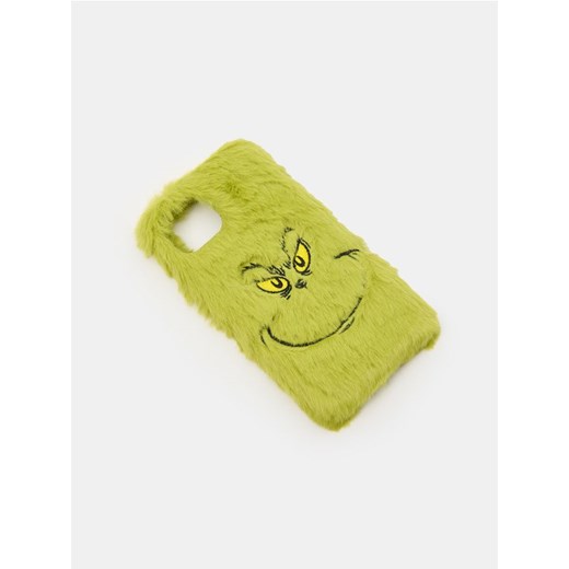 Sinsay - Futrzane etui na iPhone 15 Grinch - zielony ze sklepu Sinsay w kategorii Etui - zdjęcie 187225505