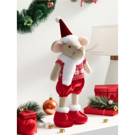 Sinsay - Świąteczna dekoracja stojąca w kształcie myszy - wielobarwny ze sklepu Sinsay w kategorii Dekoracje bożonarodzeniowe - zdjęcie 187225555