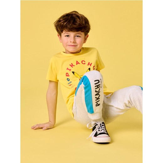 Sinsay - Spodnie Pokemon - szary Sinsay 110 (4-5 l) Sinsay