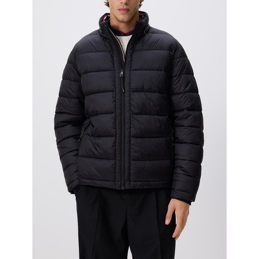 Reserved - Pikowana kurtka z chowanym kapturem - czarny ze sklepu Reserved w kategorii Kurtki męskie - zdjęcie 187225795