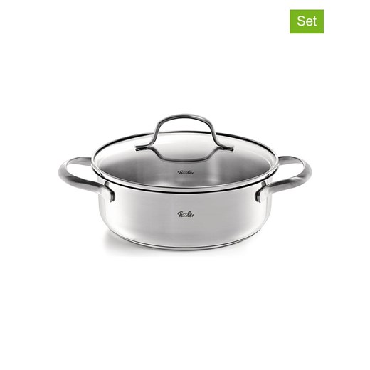 Fissler 2-częściowy zestaw "Copenhagen" - Ø 16 cm - id: 17852520 - marki Fissler - 187226889 Fissler 2-częściowy zestaw "Copenhagen" - Ø 16 cm ze sklepu Limango Polska w kategorii Garnki - zdjęcie 187226889