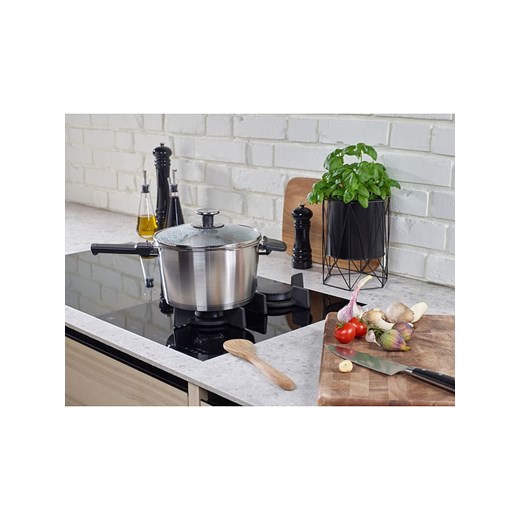 Fissler Szklana pokrywka w kolorze srebrnym - Ø 28 cm Fissler onesize okazyjna cena Limango Polska