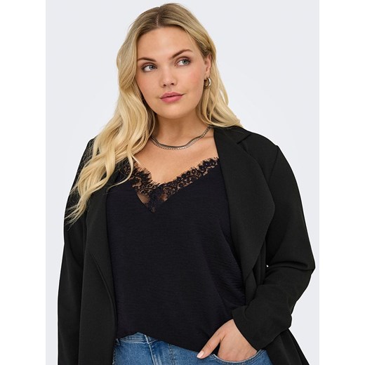 ONLY Top w kolorze czarnym 54 promocyjna cena Limango Polska