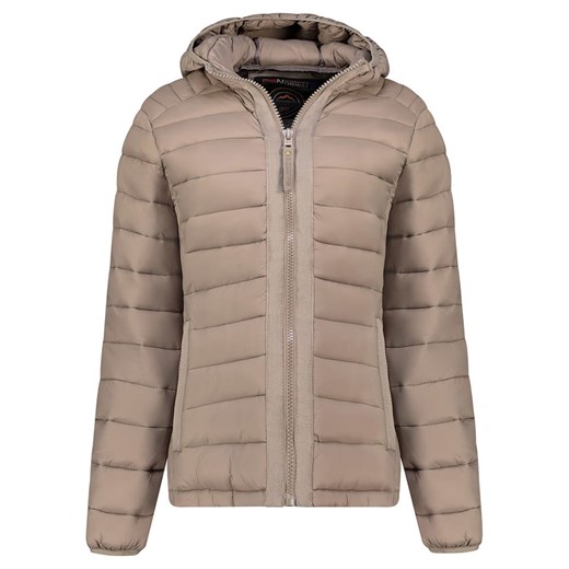 Geographical Norway Kurtka pikowana "Carlitilimo" w kolorze szarobrązowym - id: 17922181 - marki Geographical Norway - 187227155 Geographical Norway Kurtka pikowana "Carlitilimo" w kolorze szarobrązowym ze sklepu Limango Polska w kategorii Kurtki damskie - zdjęcie 187227155