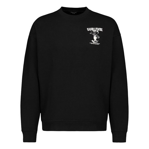 Sublevel Bluza w kolorze czarnym ze sklepu Limango Polska w kategorii Bluzy męskie - zdjęcie 187228299