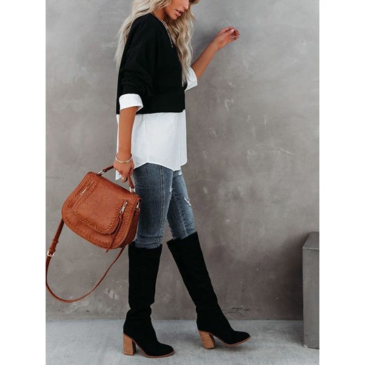 LA Angels Bluza w kolorze czarno-białym La Angels L promocja Limango Polska