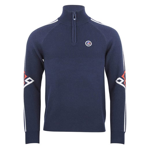 Peak Mountain Sweter "Ciao" w kolorze granatowym - id: 17855037 - marki Peak Mountain - 187228696 Peak Mountain Sweter "Ciao" w kolorze granatowym ze sklepu Limango Polska w kategorii Swetry męskie - zdjęcie 187228696
