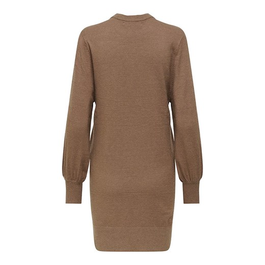 ONLY Sukienka dzianinowa w kolorze jasnobrązowym XS wyprzedaż Limango Polska