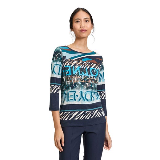 Betty Barclay Koszulka w kolorze granatowo-miętowym ze sklepu Limango Polska w kategorii Bluzki damskie - zdjęcie 187228759