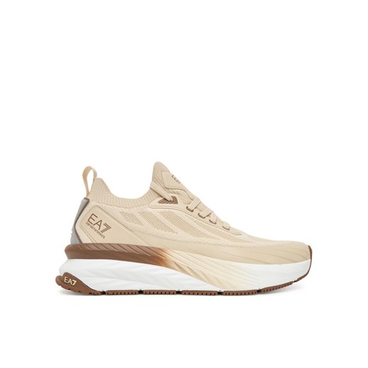 Sneakersy EA7 Emporio Armani 7X000343 AF18639 M1135 Beżowy ze sklepu eobuwie.pl w kategorii Buty sportowe damskie - zdjęcie 187229739
