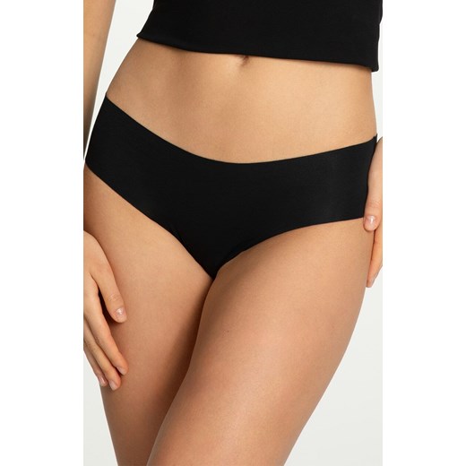 Julimex bezszwowe figi damskie czarne Cotton Mood Classic, Kolor czarny, Rozmiar 2XL, Julimex ze sklepu Primodo w kategorii Majtki damskie - zdjęcie 187229826