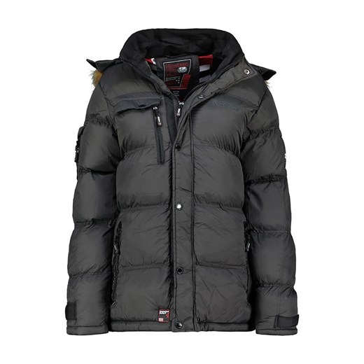 Geographical Norway Kurtka zimowa &quot;Bonapart&quot; w kolorze ciemnoszarym Geographical Norway XL Limango Polska okazyjna cena