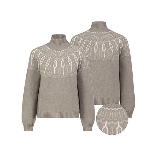 Sublevel Sweter w kolorze szarym - id: 17859703 - marki SUBLEVEL - 187230068 Sublevel Sweter w kolorze szarym ze sklepu Limango Polska w kategorii Swetry damskie - zdjęcie 187230068