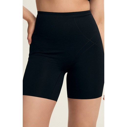 Esotiq szorty damskie modelujące czarne Sleeky 43911-50X, Kolor czarny, Rozmiar L, Esotiq ze sklepu Intymna w kategorii Bielizna wyszczuplająca - zdjęcie 187230455