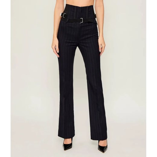 Pinko Spodnie PIADINA | flare fit | z dodatkiem wełny ze sklepu Gomez Fashion Store w kategorii Spodnie damskie - zdjęcie 187231508