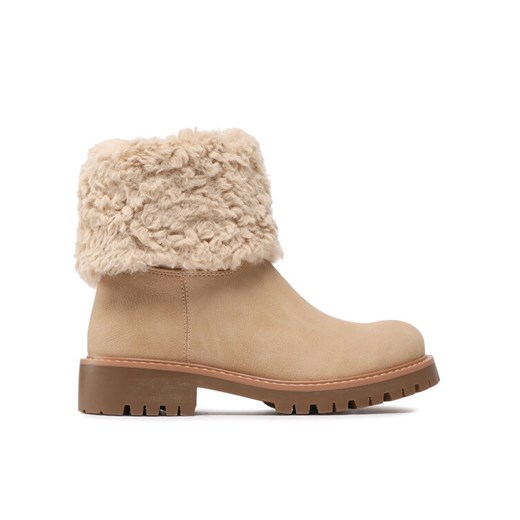 Trapery Jenny Fairy WS5628-08 Beżowy ze sklepu eobuwie.pl w kategorii Botki - zdjęcie 187231745