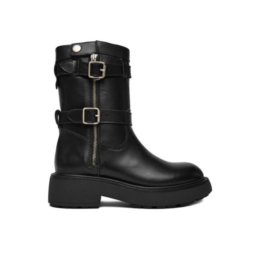 Botki Badura EO-ELINA-30306 Czarny ze sklepu eobuwie.pl w kategorii Botki - zdjęcie 187231795