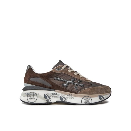 Sneakersy Premiata Moerun 6446 Brązowy ze sklepu eobuwie.pl w kategorii Buty sportowe męskie - zdjęcie 187231805