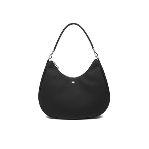 Torebka Lacoste Daily City Bag NF5125DZ Czarny ze sklepu eobuwie.pl w kategorii Listonoszki - zdjęcie 187231815