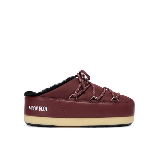 Śniegowce Moon Boot Mb Evx Mule Nylon 80D1470110 Bordowy ze sklepu eobuwie.pl w kategorii Klapki damskie - zdjęcie 187231829