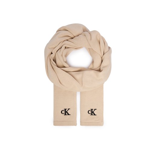 Szalik Calvin Klein Seasonal K60K612662 Różowy ze sklepu eobuwie.pl w kategorii Szaliki i chusty damskie - zdjęcie 187231848