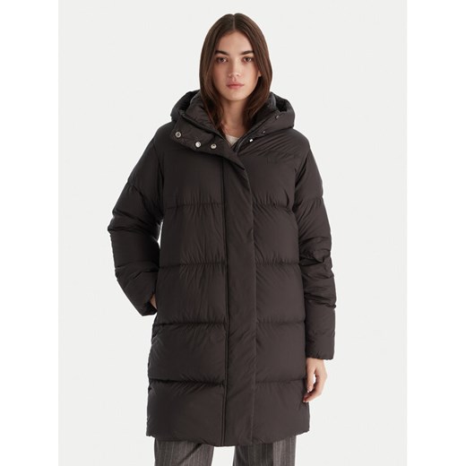 Tommy Hilfiger Płaszcz zimowy Modern WW0WW46535 Czarny Regular Fit - id: 0000305375742 - marki Tommy Hilfiger - 187233115 Tommy Hilfiger Płaszcz zimowy Modern WW0WW46535 Czarny Regular Fit ze sklepu MODIVO w kategorii Kurtki damskie - zdjęcie 187233115