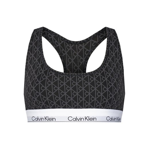 Calvin Klein Underwear Biustonosz top LV00QF8493 Czarny ze sklepu MODIVO w kategorii Biustonosze - zdjęcie 187233137