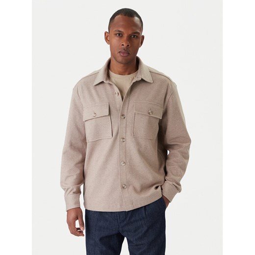Guess Kurtka przejściowa M5BP28 K0801 Beżowy Classic Fit - id: 0000305455871 - marki Guess - 187233197 Guess Kurtka przejściowa M5BP28 K0801 Beżowy Classic Fit ze sklepu MODIVO w kategorii Kurtki męskie - zdjęcie 187233197
