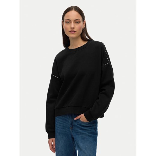 Vero Moda Bluza Lotte 10333544 Czarny Regular Fit - id: 0000305537416 - marki Vero Moda - 187233207 Vero Moda Bluza Lotte 10333544 Czarny Regular Fit ze sklepu MODIVO w kategorii Bluzy damskie - zdjęcie 187233207