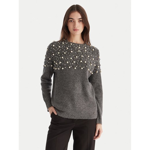 Artigli Sweter ACMA002813 Szary Regular Fit ze sklepu MODIVO w kategorii Swetry damskie - zdjęcie 187233238
