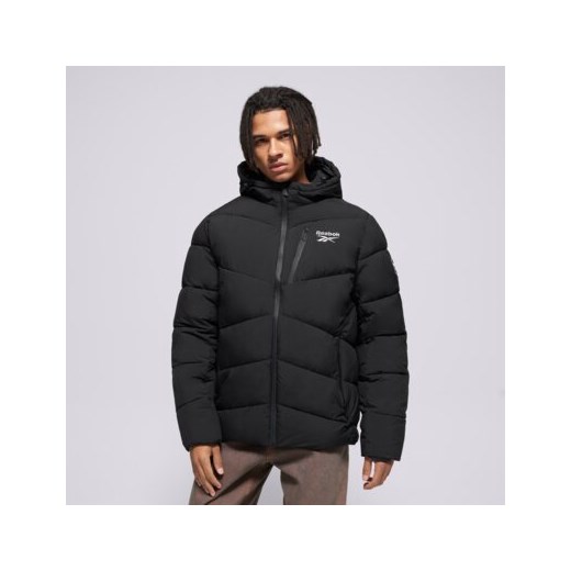 REEBOK KURTKA ZIMOWA STRETCH PUFFER JACKET ze sklepu Sizeer w kategorii Kurtki męskie - zdjęcie 187235086