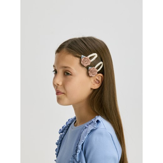 Reserved - Zestaw ozdób do włosów 3 pack - złamana biel ze sklepu Reserved w kategorii Ozdoby do włosów dziewczęce - zdjęcie 187235207