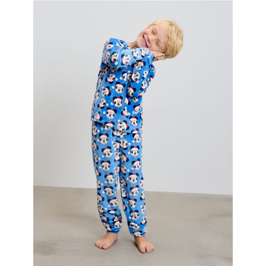 Sinsay - Bawełniana piżama dwuczęściowa Mickey Mouse - niebieski ze sklepu Sinsay w kategorii Piżamy dziecięce - zdjęcie 187236218