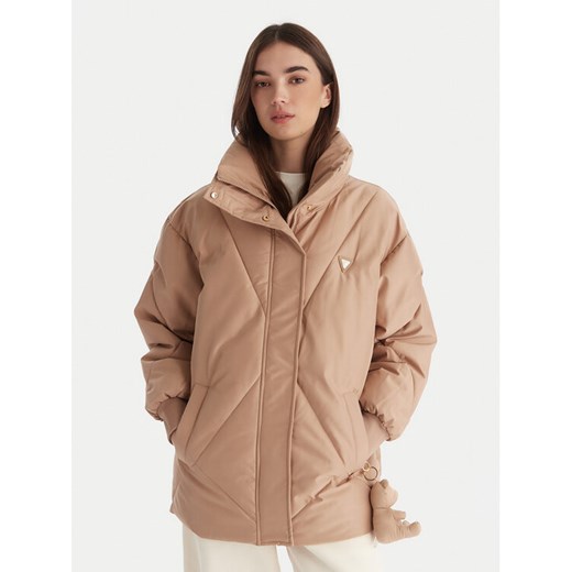 Guess Kurtka zimowa V5BL13 WHHZ2 Beżowy Regular Fit - id: 0000305459794 - marki Guess - 187236345 Guess Kurtka zimowa V5BL13 WHHZ2 Beżowy Regular Fit ze sklepu MODIVO w kategorii Kurtki damskie - zdjęcie 187236345