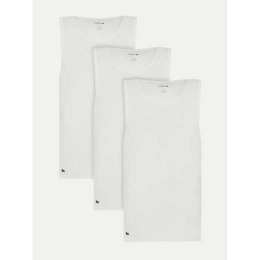 Lacoste Komplet tank topów TH9009 Biały Regular Fit Lacoste M MODIVO