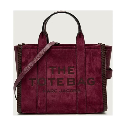 Marc Jacobs Shopperka The Suede Medium Tote Bag | zamsz - id: MJ255W000003510 - marki Marc Jacobs - 187236548 Marc Jacobs Shopperka The Suede Medium Tote Bag | zamsz ze sklepu Gomez Fashion Store w kategorii Torby Shopper bag - zdjęcie 187236548