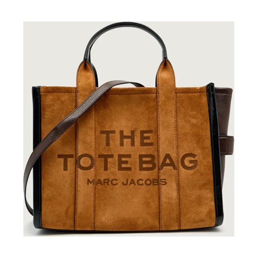 Marc Jacobs Shopperka The Suede Medium Tote Bag | zamsz - id: MJ255W000003860 - marki Marc Jacobs - 187236549 Marc Jacobs Shopperka The Suede Medium Tote Bag | zamsz ze sklepu Gomez Fashion Store w kategorii Torby Shopper bag - zdjęcie 187236549