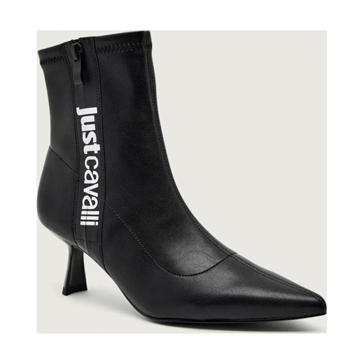 Just Cavalli Botki na szpilce FONDO JANES - id: CA255W000043899 - marki Just Cavalli - 187236576 Just Cavalli Botki na szpilce FONDO JANES ze sklepu Gomez Fashion Store w kategorii Botki - zdjęcie 187236576