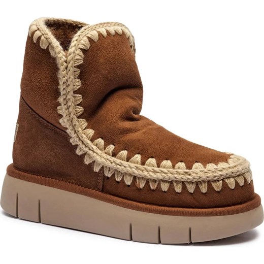 MOU Śniegowce ESKIMO 18 | zamsz ze sklepu Gomez Fashion Store w kategorii Śniegowce damskie - zdjęcie 187236606