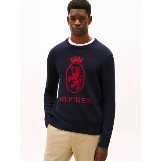 Tommy Hilfiger Sweter | Regular Fit - id: TH255M000189F23 - marki Tommy Hilfiger - 187236626 Tommy Hilfiger Sweter | Regular Fit ze sklepu Gomez Fashion Store w kategorii Swetry męskie - zdjęcie 187236626