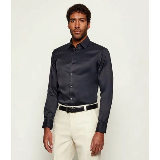 BOSS BLACK Koszula P-HANK-kent-C1-222 | Slim Fit ze sklepu Gomez Fashion Store w kategorii Koszule męskie - zdjęcie 187236637