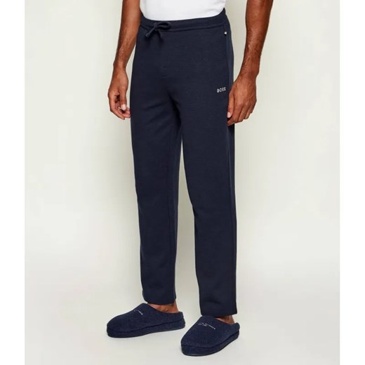 BOSS BLACK Spodnie od piżamy Waffle | Regular Fit ze sklepu Gomez Fashion Store w kategorii Piżamy męskie - zdjęcie 187236645