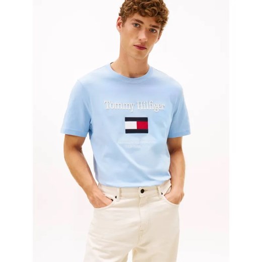 Tommy Hilfiger T-shirt | Regular Fit - id: TH261M000031656 - marki Tommy Hilfiger - 187236668 Tommy Hilfiger T-shirt | Regular Fit ze sklepu Gomez Fashion Store w kategorii T-shirty męskie - zdjęcie 187236668
