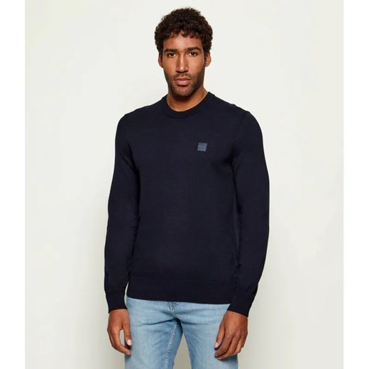 BOSS ORANGE Sweter Kanovano_S | Regular Fit | z dodatkiem kaszmiru - id: BO255M000026404 - marki BOSS HUGO BOSS - 187236669 BOSS ORANGE Sweter Kanovano_S | Regular Fit | z dodatkiem kaszmiru ze sklepu Gomez Fashion Store w kategorii Swetry męskie - zdjęcie 187236669